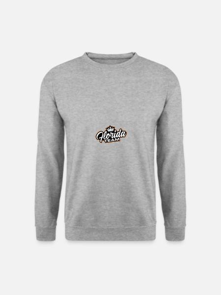 Florida Team - Unisex Pullover - Weißgrau meliert