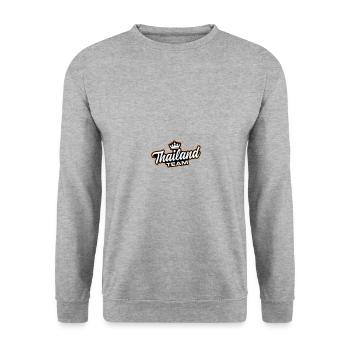 Thailand Team - Unisex Sweatshirt - salt & pepper - Front - Alina (178cm) & Michal (187cm)