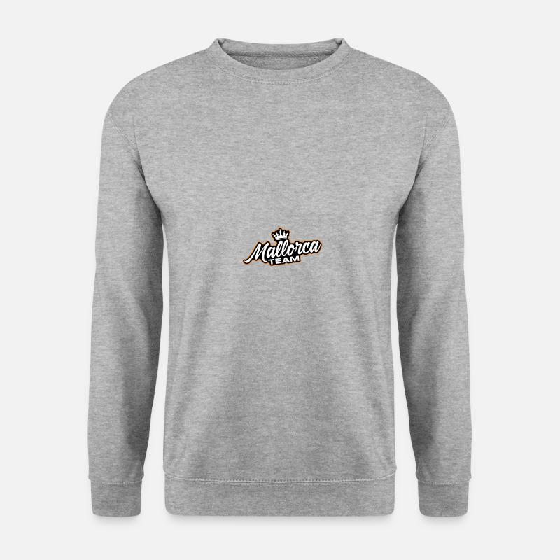 Mallorca Team - Unisex Pullover - Weißgrau meliert
