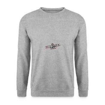 Formentera Team - Unisex Sweatshirt - salt & pepper - Front - Alina (178cm) & Michal (187cm)