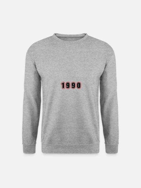 1990 Year Birthday - Unisex Sweatshirt - salt & pepper