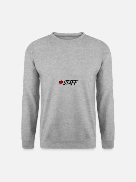 Staff Heart - Unisex Sweatshirt - salt & pepper