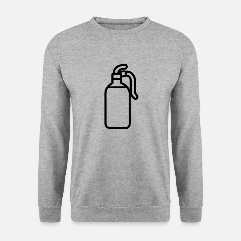 fire extinguisher - Unisex Sweatshirt - salt & pepper