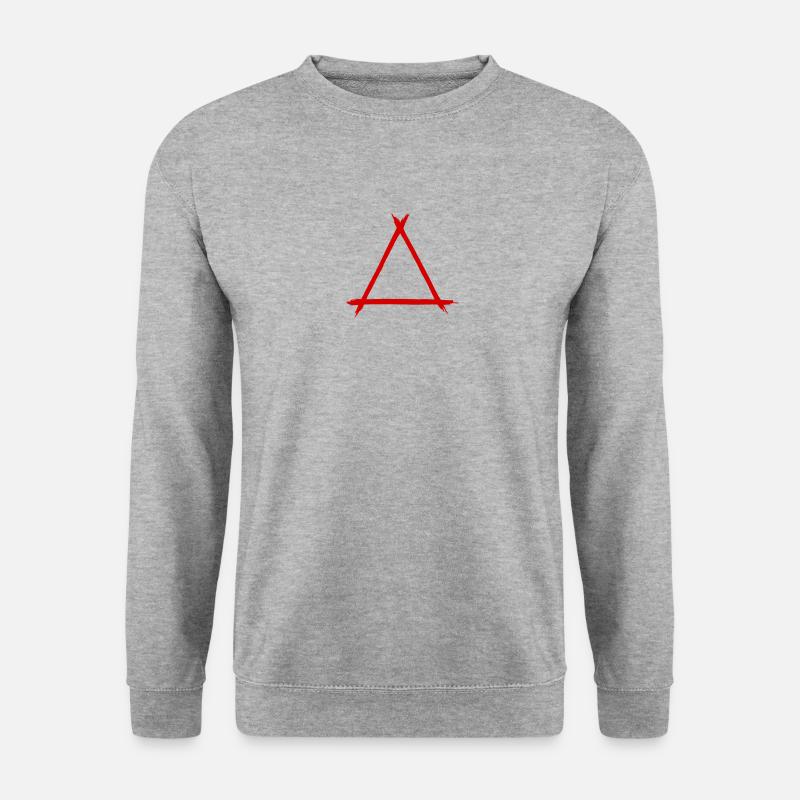 Alchemy icon fire red - Unisex Sweatshirt - salt & pepper