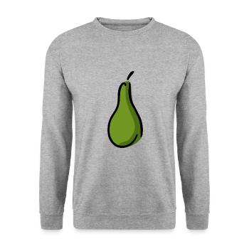 Pear green - Unisex Sweatshirt - salt & pepper - Front - Alina (178cm) & Michal (187cm)