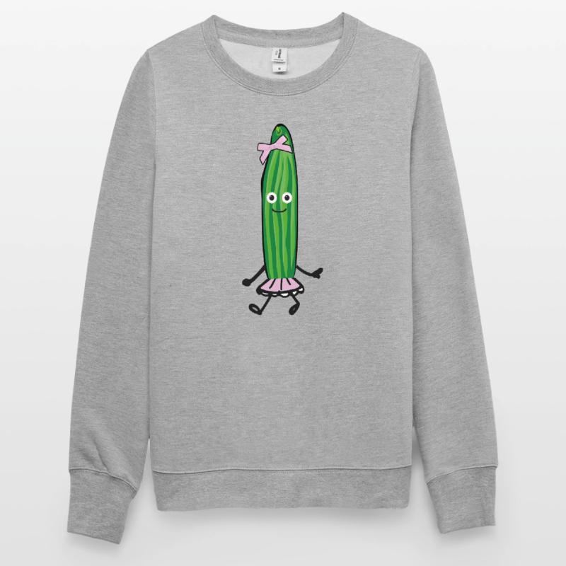 Concombre, Robe, Concombre, Concombre, Concombre, Concombre, Bow Sweat-shirt Unisexe