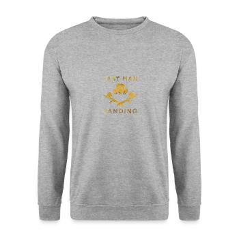 Lackierer Maler Meister Handwerker Geschenk - Unisex Pullover - Weißgrau meliert - Vorne - Alina (178cm) & Michal (187cm)