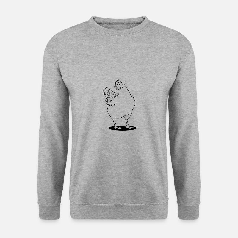chicken - Unisex Sweatshirt - salt & pepper