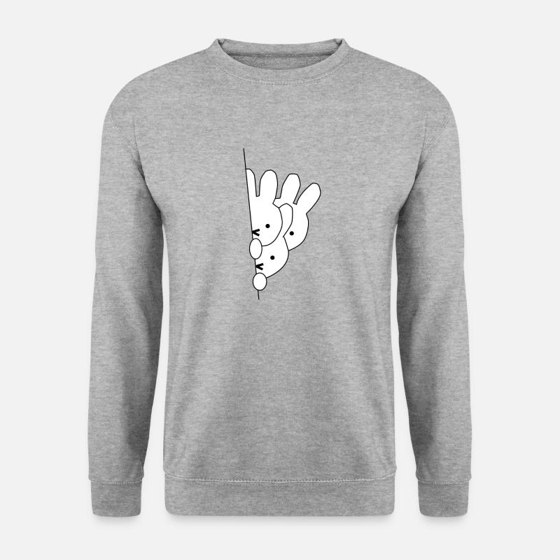 rabbit - Unisex Sweatshirt - salt & pepper