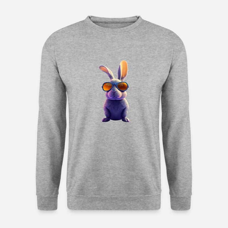 Rabbit2 - Unisex Sweatshirt - salt & pepper