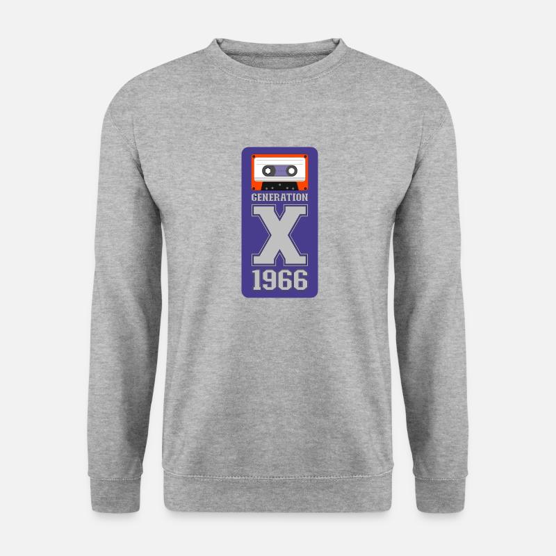 1966 Generation X space - Unisex Sweatshirt - salt & pepper