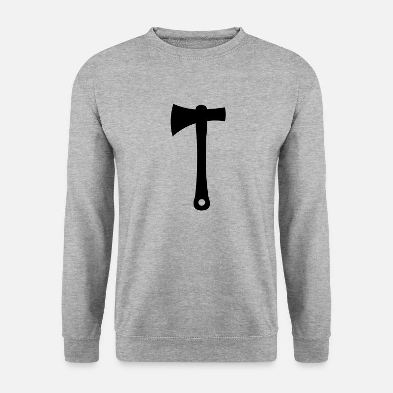 axe - Unisex Sweatshirt - salt & pepper