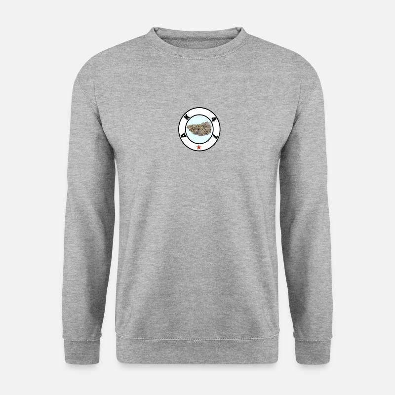 AK 47 - Unisex Pullover - Weißgrau meliert