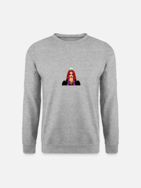 Fashion women style - Sweat-shirt Unisexe - gris chiné