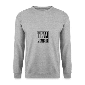 Équipier - Sweat-shirt Unisexe - gris chiné - Devant - Alina (178cm) & Michal (187cm)