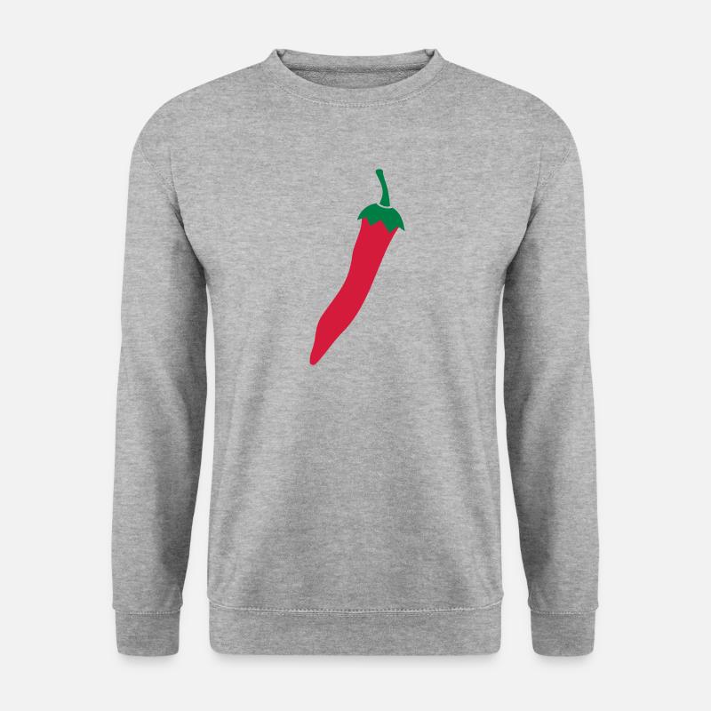 Chilli pepper chilli - Unisex Sweatshirt - salt & pepper