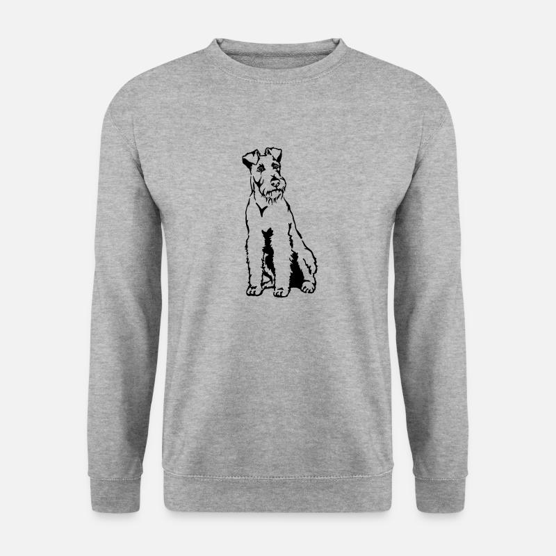 Irish Terrier - Unisex Sweatshirt - salt & pepper