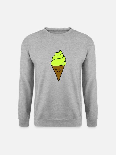 Icecream Smile - Unisex Sweatshirt - salt & pepper