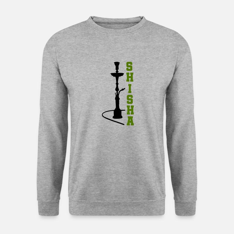 shisha - Unisex Pullover - Weißgrau meliert