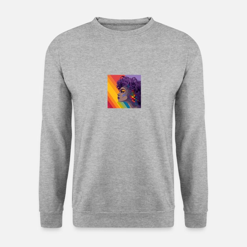 Rainbow Women - Unisex Pullover - Weißgrau meliert