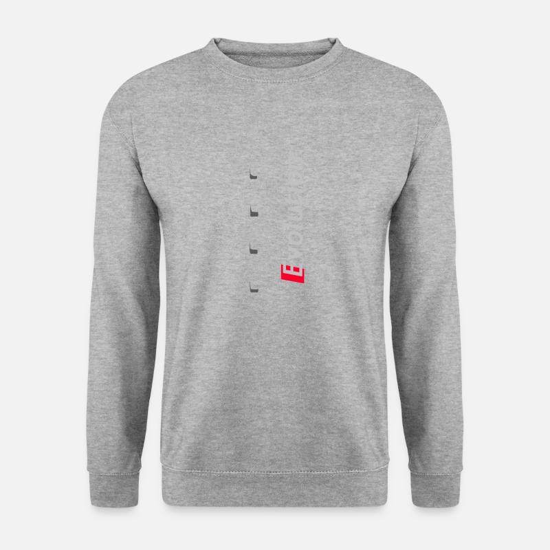 RS-Evolution - Unisex Pullover - Weißgrau meliert