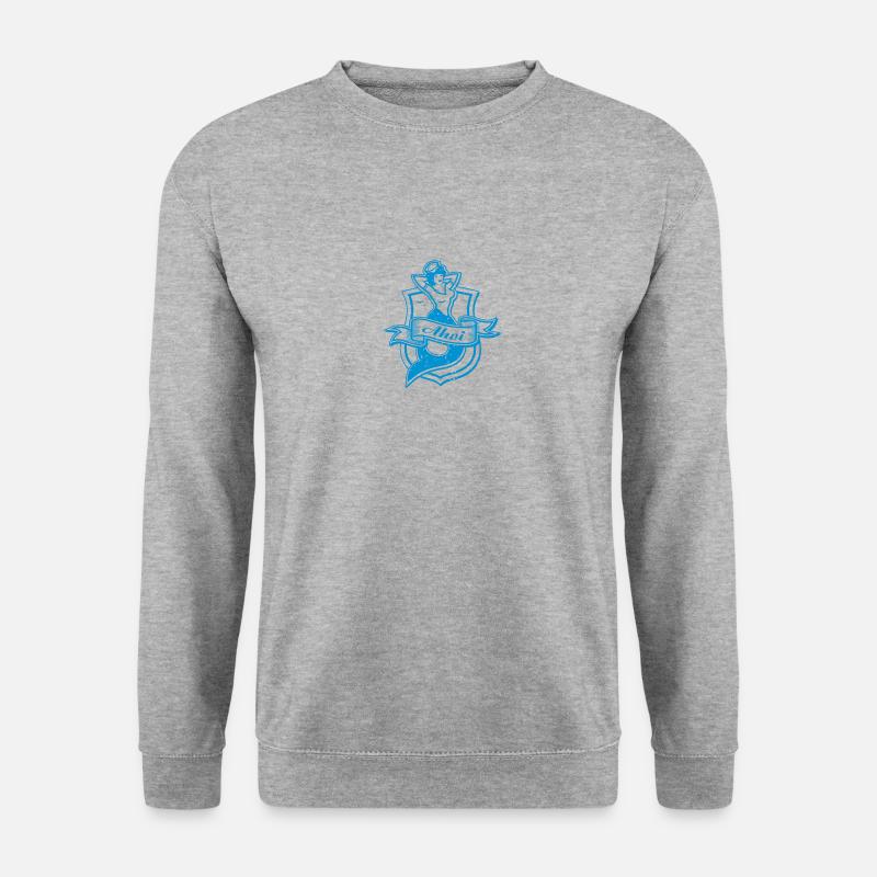 Nixe - Unisex Pullover - Weißgrau meliert