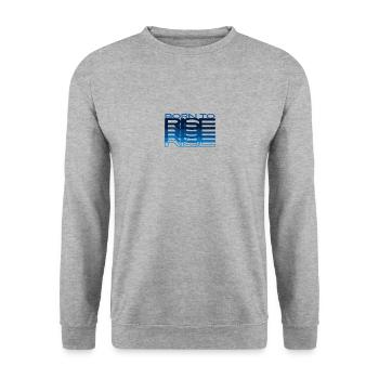 Né pour s’élever - Sweat-shirt Unisexe - gris chiné - Devant - Alina (178cm) & Michal (187cm)