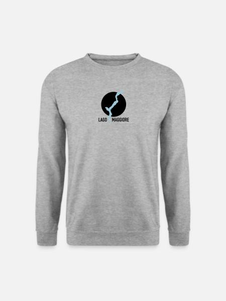 LAGO MAGGIORE - Italy / Switzerland - Unisex Sweatshirt - salt & pepper