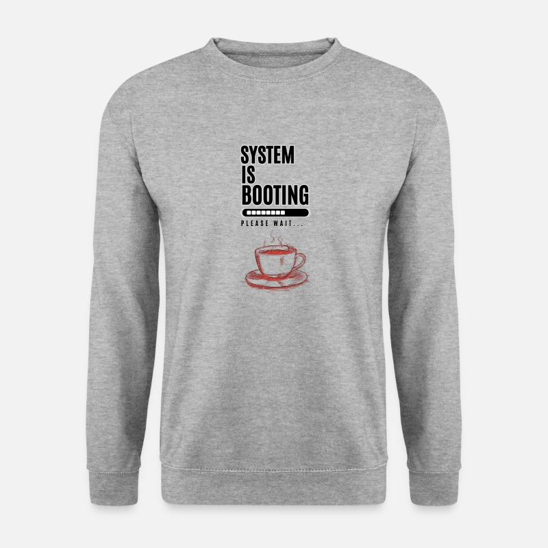 System is Booting - Unisex Sweatshirt - salt & pepper