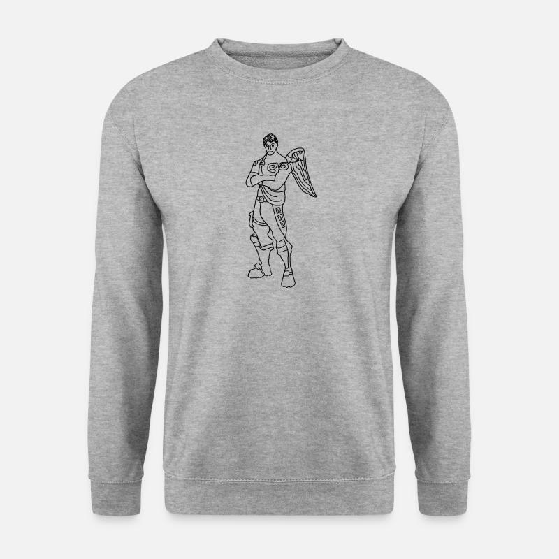 Liebesbringer - Unisex Pullover - Weißgrau meliert