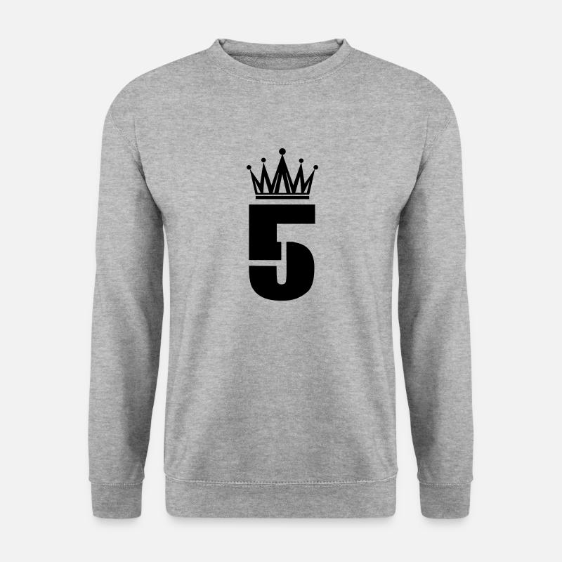 5 - Unisex Sweatshirt - salt & pepper