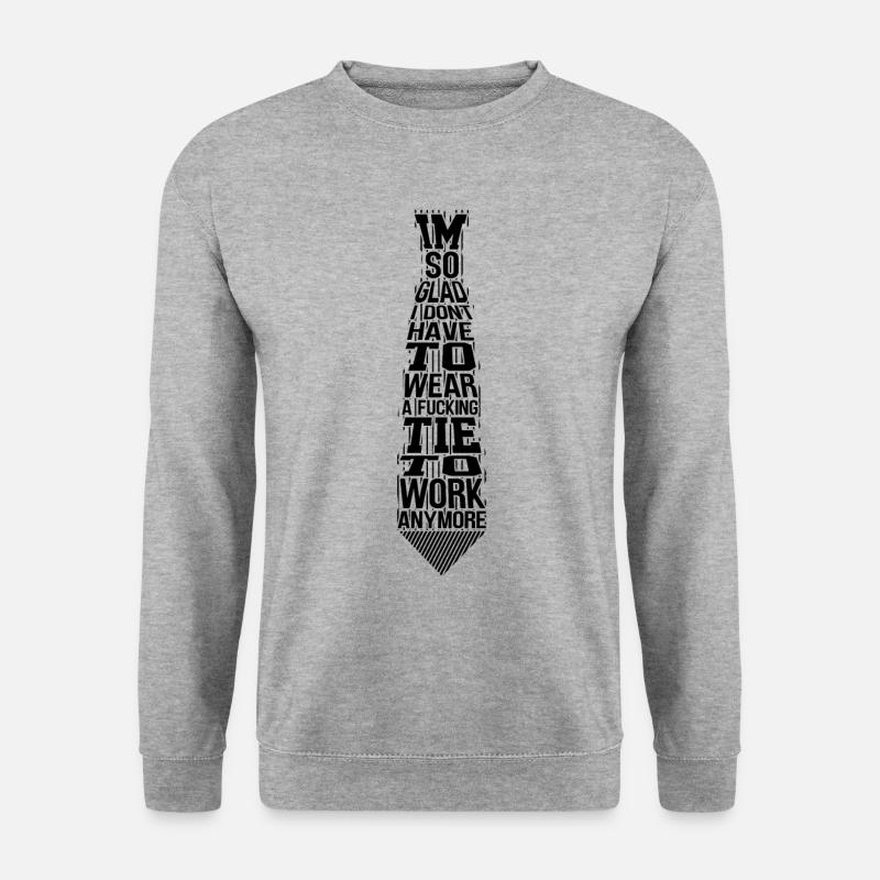 Tie - Unisex Sweatshirt - salt & pepper