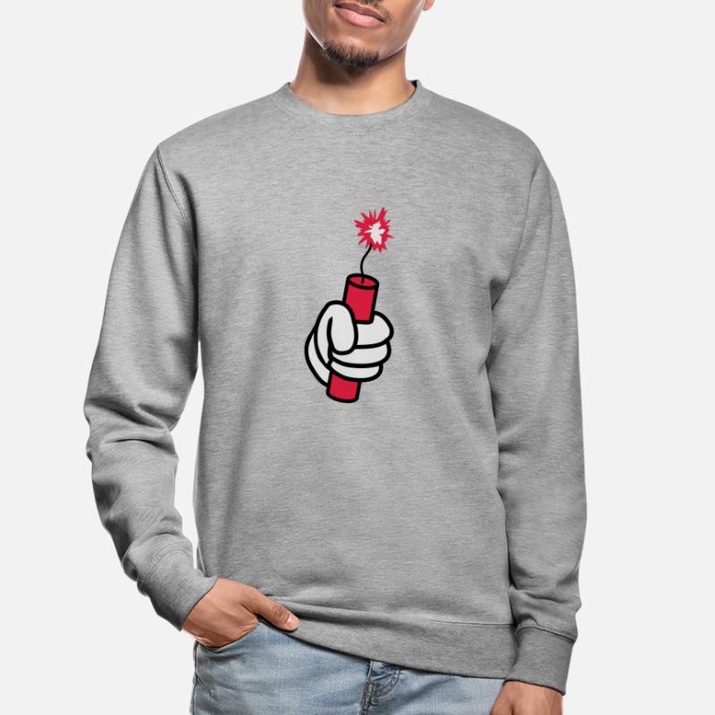 main tnt dynamite exploser ex Sweat-shirt Unisexe