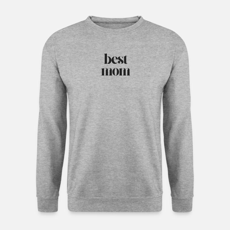 Beste Mama - Unisex Pullover - Weißgrau meliert