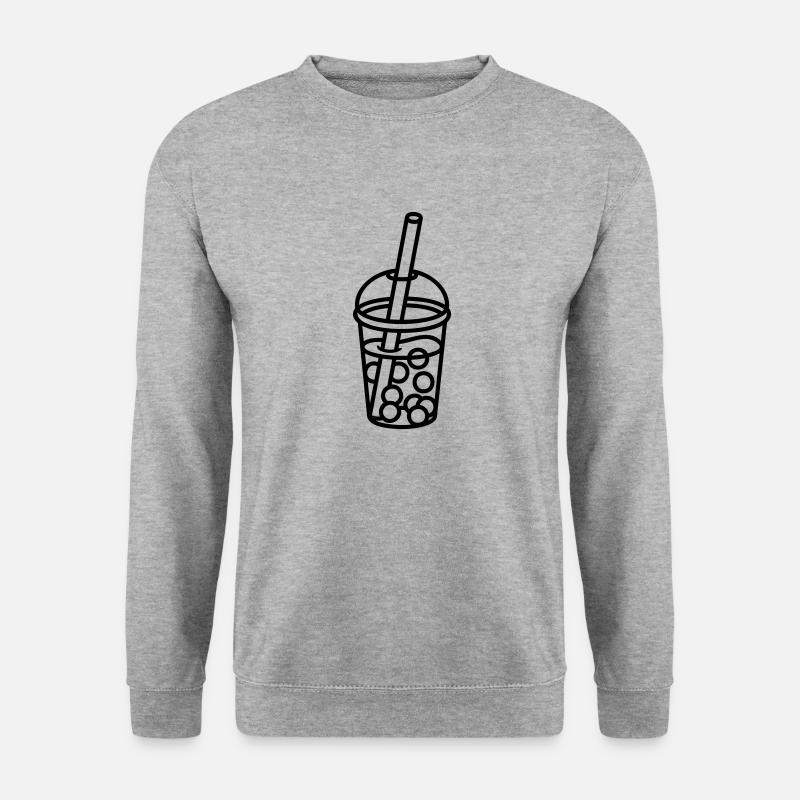 Comic Bubble Tea Design - Unisex Sweatshirt - salt & pepper