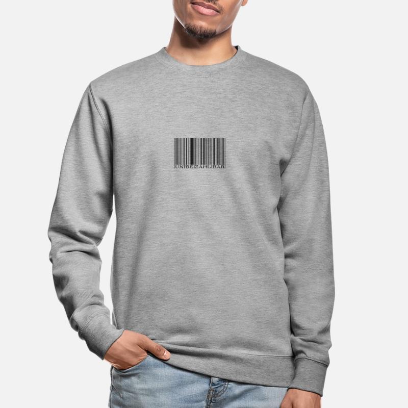 Strichcode Barcode Unisex Pullover