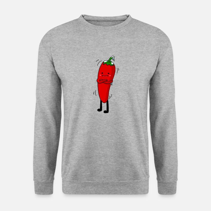 Chilli pepper - Unisex Sweatshirt - salt & pepper
