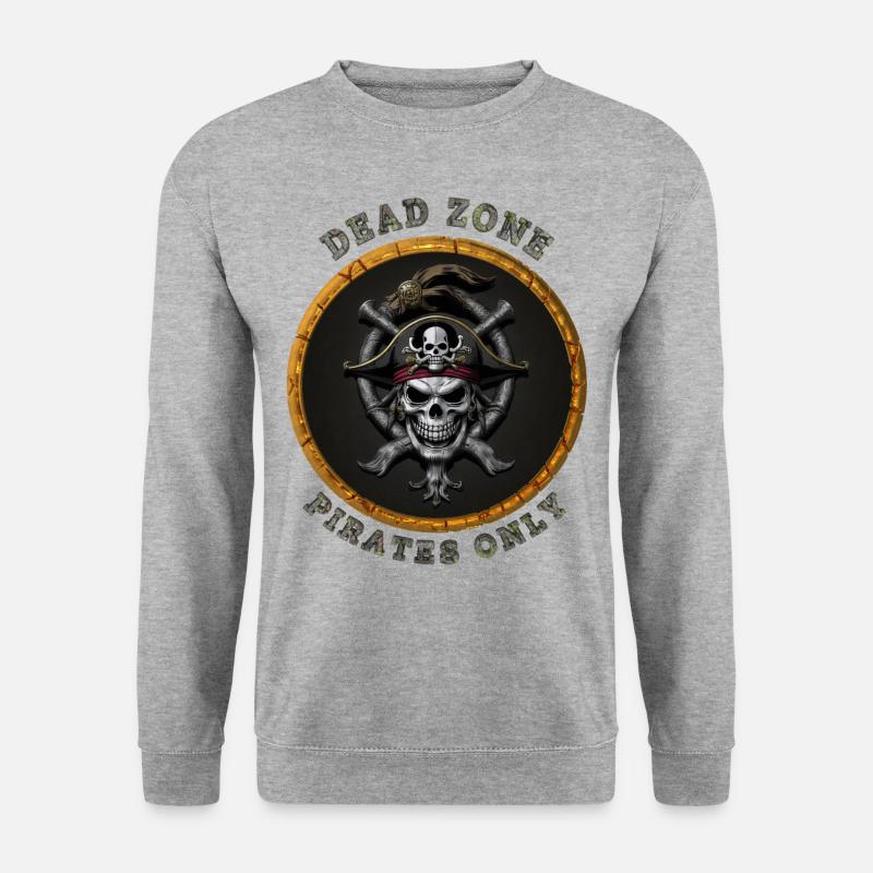 Dead Zone v3 - Unisex Pullover - Weißgrau meliert