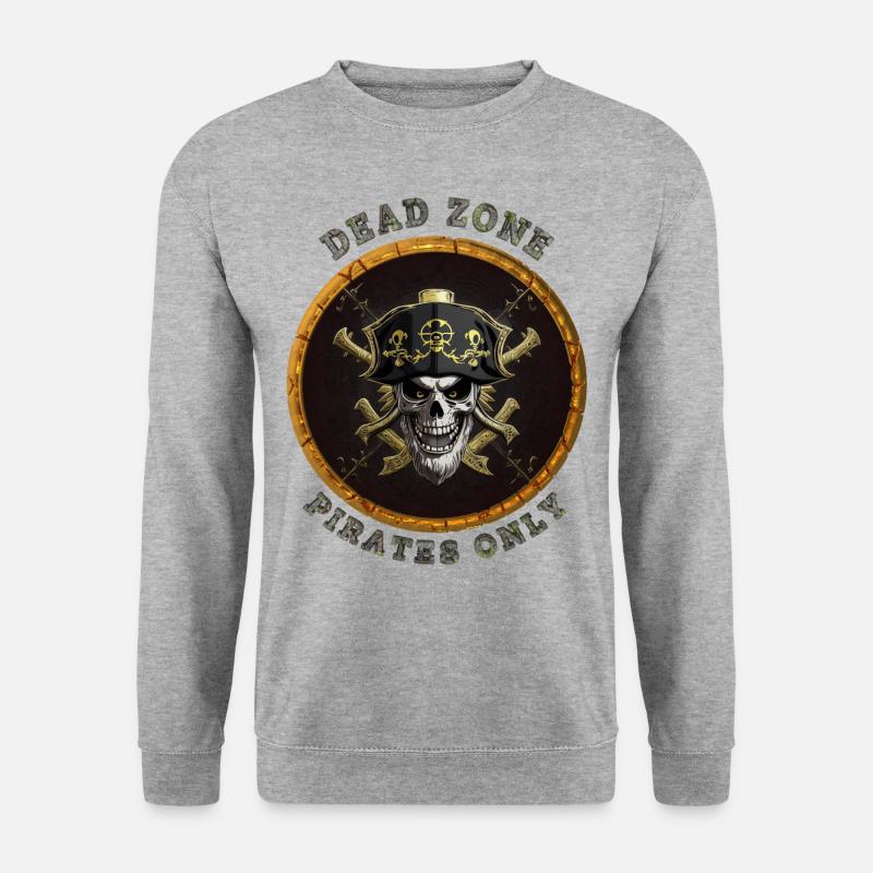 Dead Zone v4 - Unisex Pullover - Weißgrau meliert
