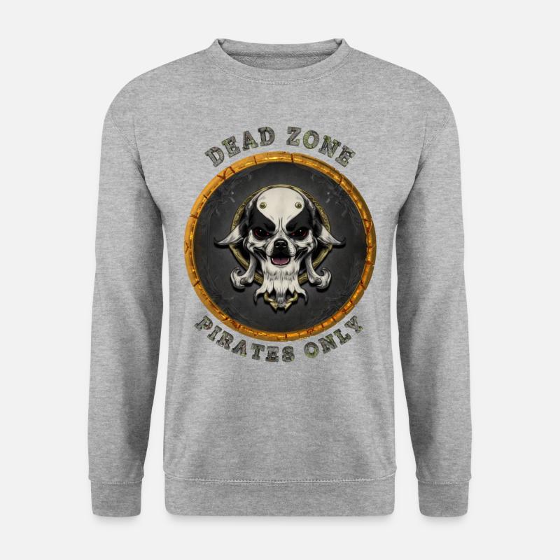 Dead Zone v12 - Unisex Pullover - Weißgrau meliert