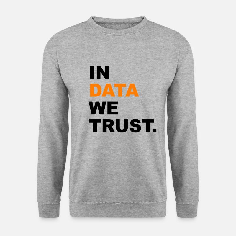 Data - Unisex Sweatshirt - salt & pepper