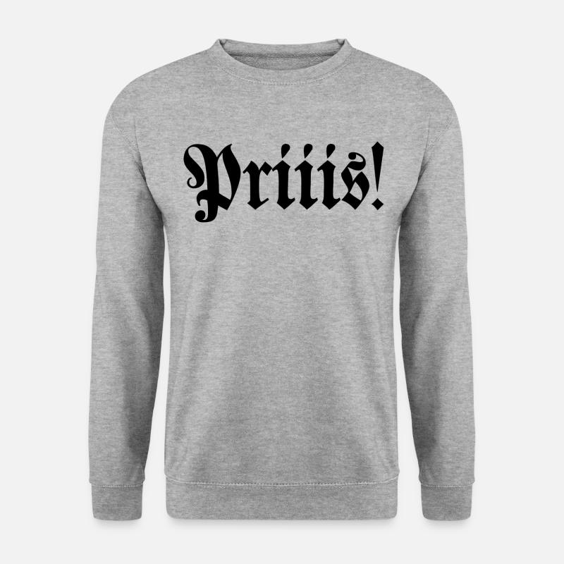 snuff snuff pris gift - Unisex Sweatshirt - salt & pepper