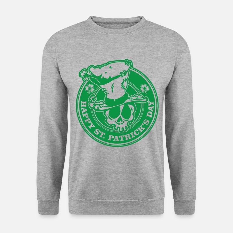 Happy St. Patrick's day - Unisex Sweatshirt - salt & pepper