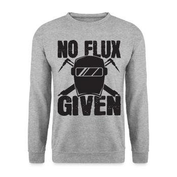 Dicton de soudeur pour les fiers métallurgistes et - Sweat-shirt Unisexe - gris chiné - Devant - Alina (178cm) & Michal (187cm)