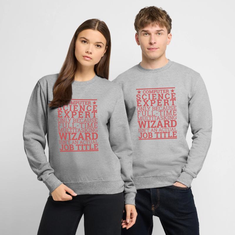 "Computer Science Expert Wizard | Computer Science" Unisex Sweatshirt