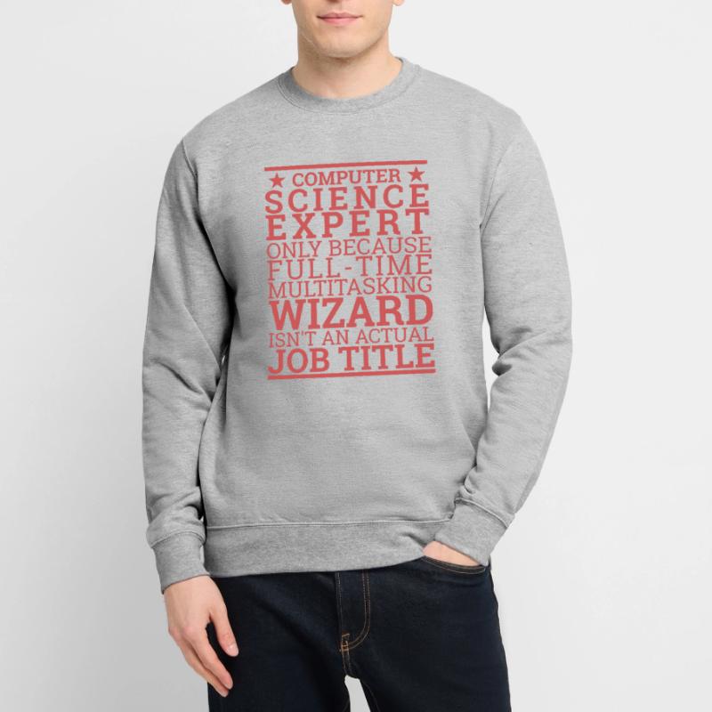 "Computer Science Expert Wizard | Informatik" Unisex Pullover