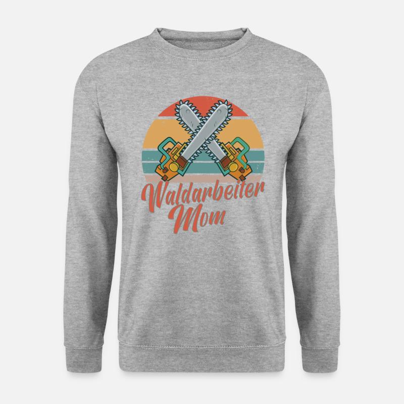 Mutter Mutti - Unisex Pullover - Weißgrau meliert