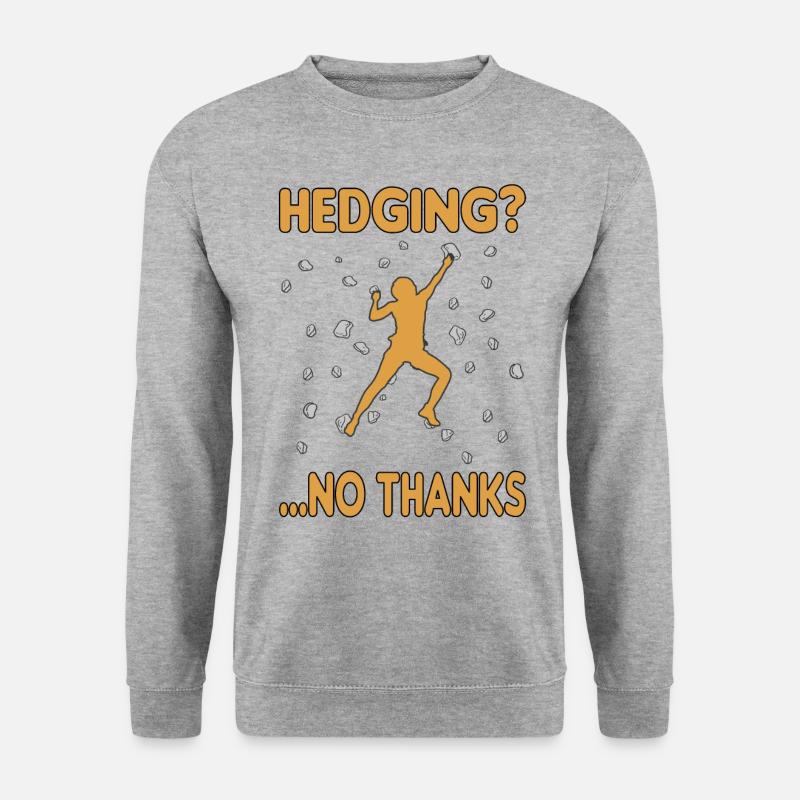 Bouldering Bouldering Climbing Boulderer Bouldering - Unisex Sweatshirt - salt & pepper