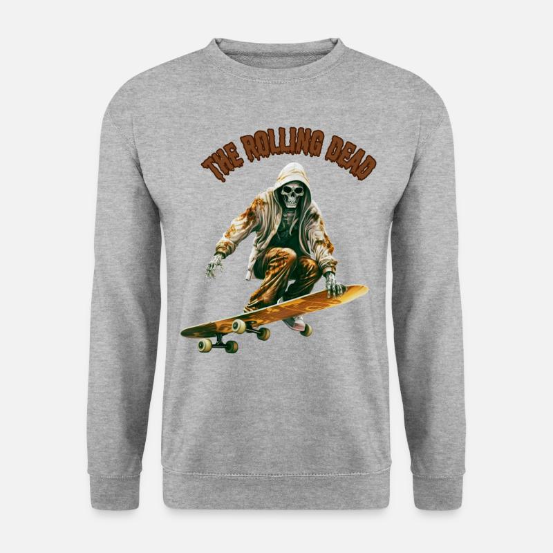 THE ROLLING DEAD - Unisex Sweatshirt - salt & pepper
