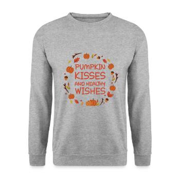 Pharmacy Thanksgiving - Unisex Sweatshirt - salt & pepper - Front - Alina (178cm) & Michal (187cm)